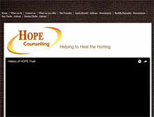 Tablet Screenshot of hopecounselling.ie